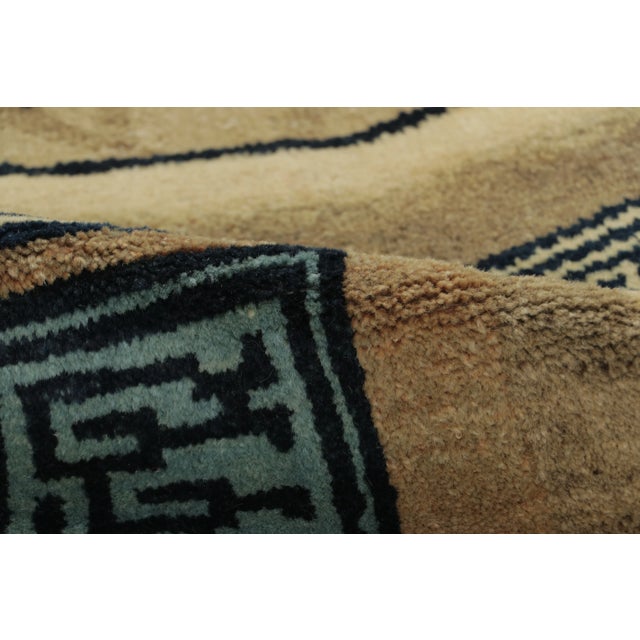 Antique Chinese Peking Wool Rug by Rug & Kilim, Scholar's Table, 1900–1909 For Sale In New York - Image 6 of 8