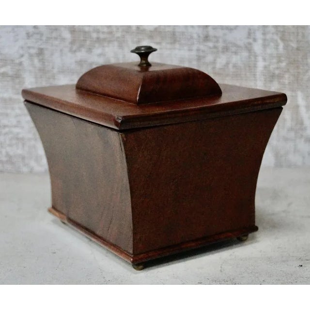 Antique Sarcophagus Tea Caddy, 1860s For Sale - Image 4 of 8