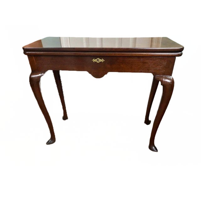 Early 19th Century, George III Style Mahogany Flip-Top Game Table For Sale - Image 12 of 12