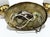 Late 20th Century Neoclassical Brass Two-Light Wall Sconce Etched Glass Shades For Sale - Image 4 of 7