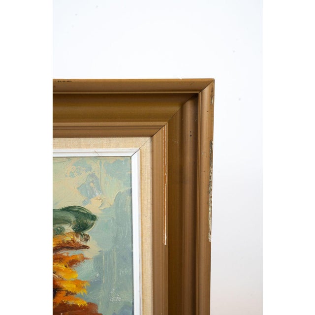 Expressionism Mid Century Danish Still Life Painting O/C For Sale - Image 3 of 8
