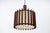 Metal Mid-Century Modern Scandinavian Ceiling Lamps in Teak Wood and Copper, 1960s, Set of 2 For Sale - Image 7 of 16