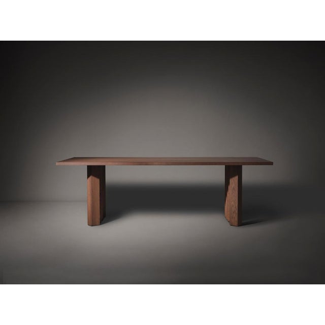 Fenestra 240 Dining Room Table in Warm Brown European Oak by Mokko Amsterdam For Sale - Image 6 of 9