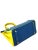 2010s Hermes 30cm Birkin Hss Electric Blue Yellow Soufre and Etoupe Bicolor Mysore Leather For Sale - Image 5 of 9