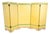 20th Century Painted Wooden Folding Screen with 5 Panels For Sale