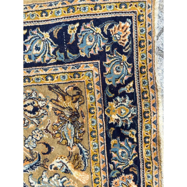 Mid-Century Kashan Rug, 1960s For Sale - Image 14 of 18