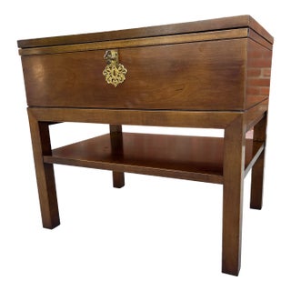 1950s Bengar by Drexel Mid Century Modern Cherry Nightstand For Sale