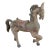 Vintage Hand Carved Prancing Horse - Large Size For Sale