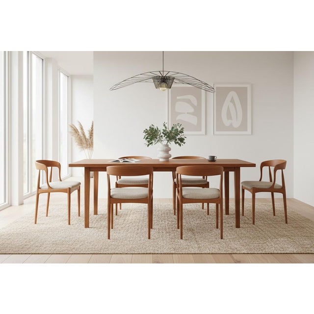Vintage Model 16 Chairs in Teak by Johannes Andersen for Uldum Møbelfabrik, 1960s, Set of 6 For Sale - Image 11 of 11