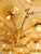 Metal 21st Century Beehive Polished Brass Amber Bubbles Murano Flush Mount by Fabio LTD For Sale - Image 7 of 7