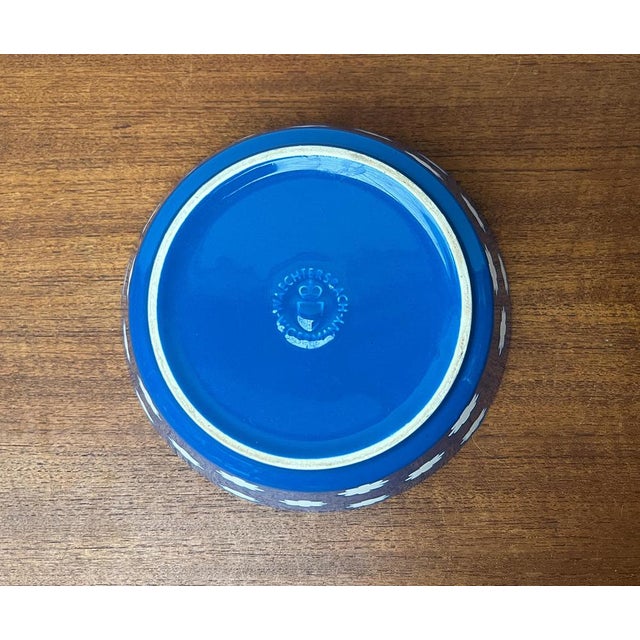 Mid-Century German Ceramic Bowl from Wächtersbach, 1960s For Sale - Image 10 of 17