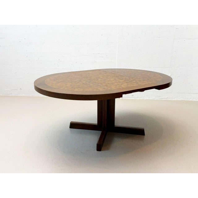 1970s Vintage Swiss Round Dining Table by Dieter Waeckerlin, 1970s For Sale - Image 5 of 18