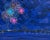Celebrate 4 Fireworks Scene Acrylic Painting 8" X 10" Original Wall Art Unframed For Sale - Image 6 of 7