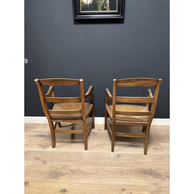 French Provençal Style Armchairs, Set of 2 For Sale - Image 5 of 9