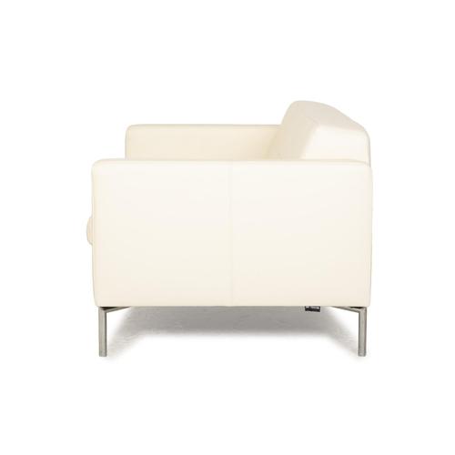 Cream Leather 2-Seater Sofa from Machalke For Sale - Image 9 of 10