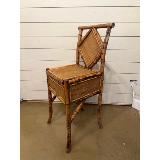 English 19th Century English Bamboo Chair For Sale - Image 3 of 7