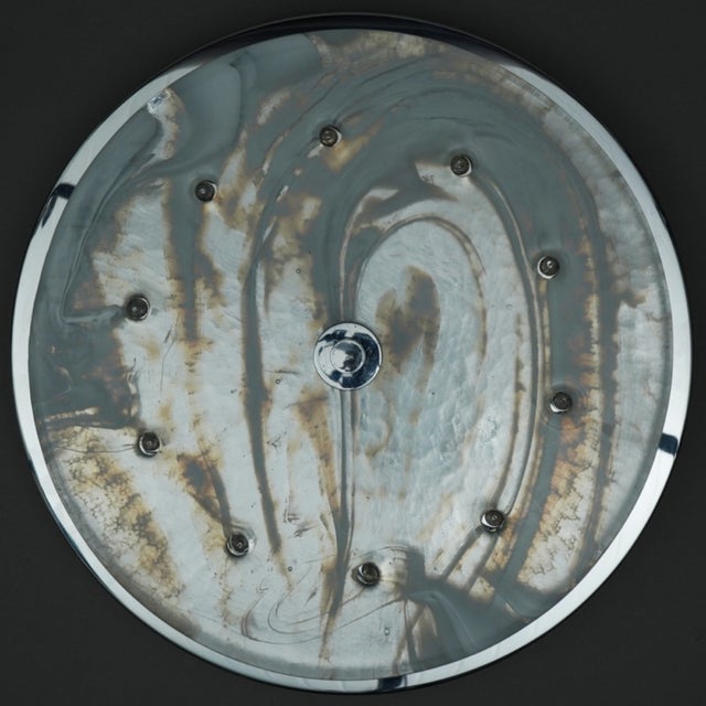 Vintage Ceiling Light in Murano Glass by Egon Hillebrand for Hillebrand Lighting, 1980s For Sale - Image 4 of 8