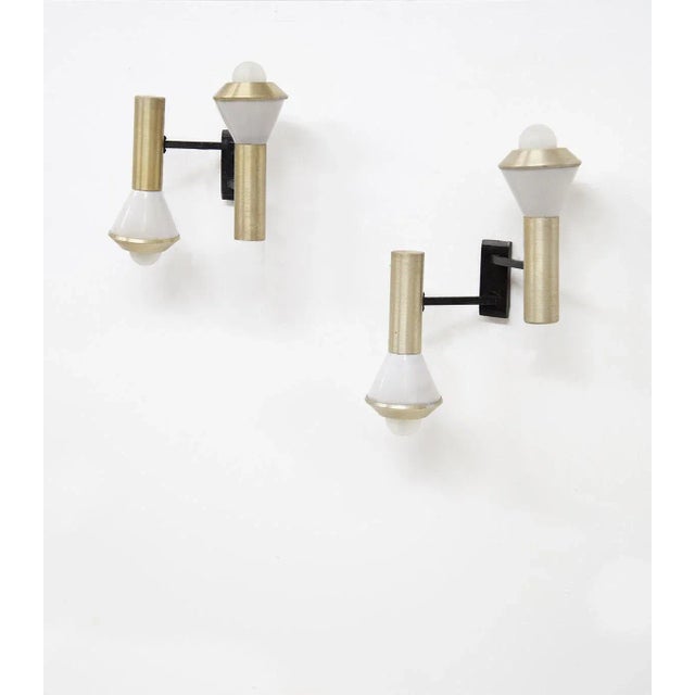 Vintage Wall Lamps from Stilux, Set of 2 For Sale - Image 6 of 6