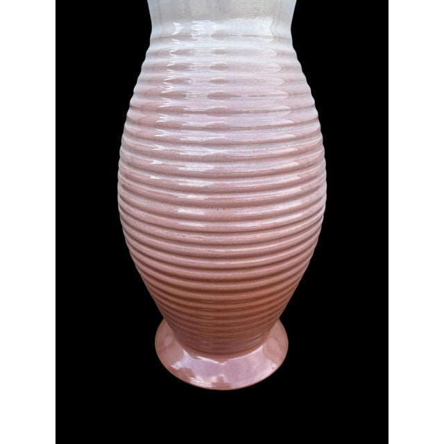 1980s Large Vintage Vase in Ceramic, 1980 For Sale - Image 5 of 7