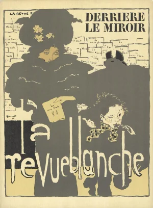 1966 Pierre Bonnard 'Dlm No.158-159 Cover' Vintage Brown France Lithograph