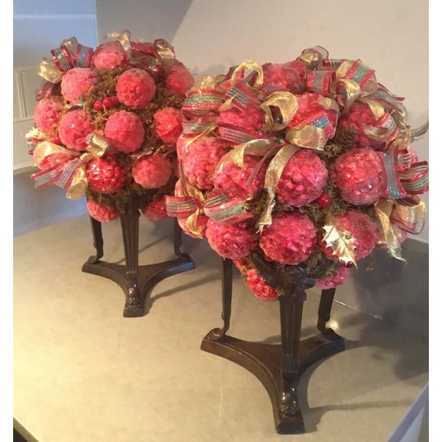 Authentic Christopher Radko Topiaries, designed and created by Mr Radko himself, while he still owned the company and the...