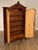 19th Century French Louis XV Style Antique Carved Mahogany Mirrored Armoire For Sale - Image 5 of 18