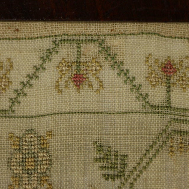 Antique Scottish Sampler, 1805, by Eliza McKune For Sale - Image 16 of 18