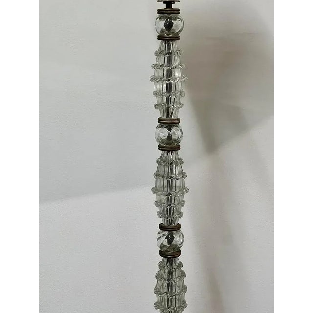 Floor Lamp from Barovier & Toso, 1940s, in Very Good conditions. Designed 1920 to 1949 This piece is designed in the style...