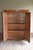 19th century Dutch cherry wood cabinet. The height is 177 cm. The width is 143 cm. The depth is 61 cm. Height-adjustable...