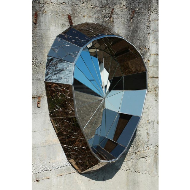 Le Diamantaire, Abstract Sculpture, 2015, Mirror Glass & Metal For Sale - Image 11 of 18