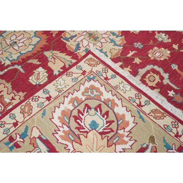 Red Sumak Rug 8' X 10' For Sale - Image 8 of 10