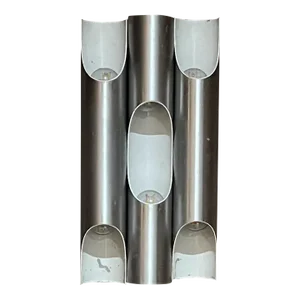 1960s Fuga Metal Tubular Wall Sconce Maija Liisa Komulainen Raak Amsterdam