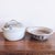 Vintage pair of wheel-thrown stoneware pottery soup tureen and large bowl. They are both signed by Texas ceramic artist...