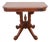 Late 1800s Victorian Eastlake Carved Side Table 6883 For Sale