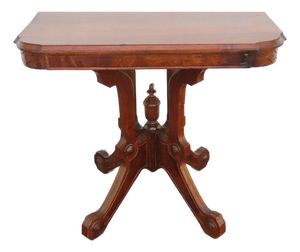 Late 1800s Victorian Eastlake Carved Side Table 6883