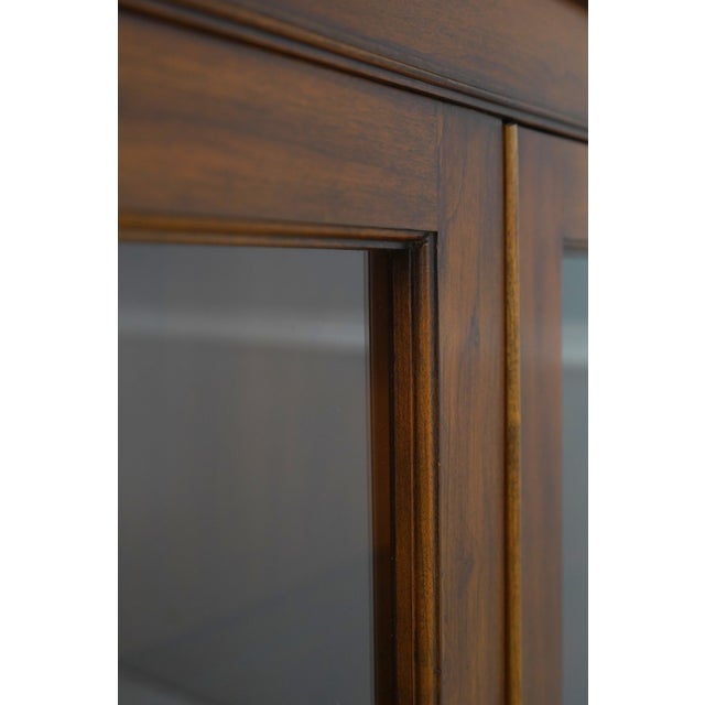 Henkel Harris Cherry China Cabinet Top Only For Sale - Image 10 of 12