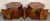 Lane Furniture Pair of Lane Furniture Hexagonal Mid-Century Walnut Side Tables For Sale - Image 4 of 15