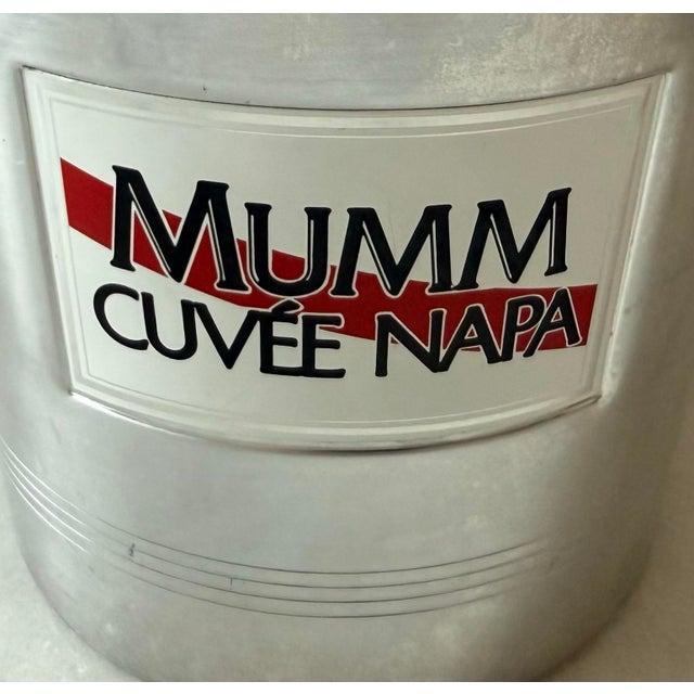 Metal Vintage French Champagne Ice Bucket For Sale - Image 7 of 11