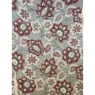 Hodsoll McKenzie Cotswold Floral Fabric 10 1/2 Yards For Sale