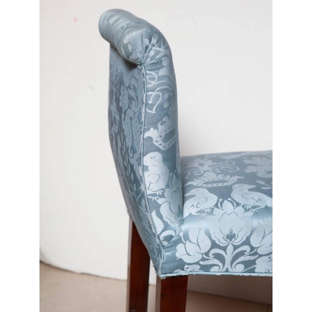 George III Mahogany Window Benches - a Pair For Sale - Image 4 of 8