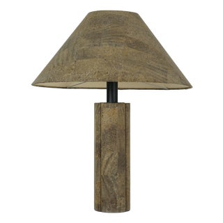Large Table Lamp in Cork by Ingo Maurer for Design M, 1970s For Sale