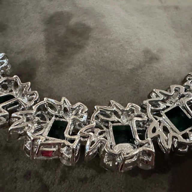 Contemporary A High Quality 2000s Costume Jewelry Italian Necklace For Sale - Image 3 of 15