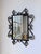 Black Brutalist Wrought Iron Mirror, 1940s For Sale - Image 8 of 18