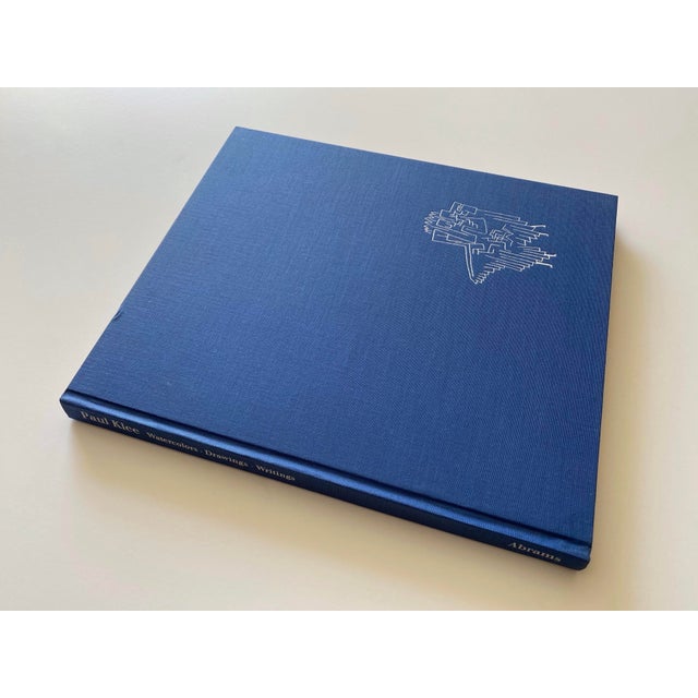 This Paul Klee " Watercolors Drawings Writings " rare vintage 1969 lithograph print Mid Century Modernist hardcover art...