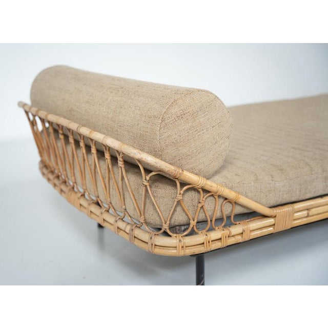 Vintage Bamboo Daybed, Italy, 1960s For Sale - Image 8 of 10