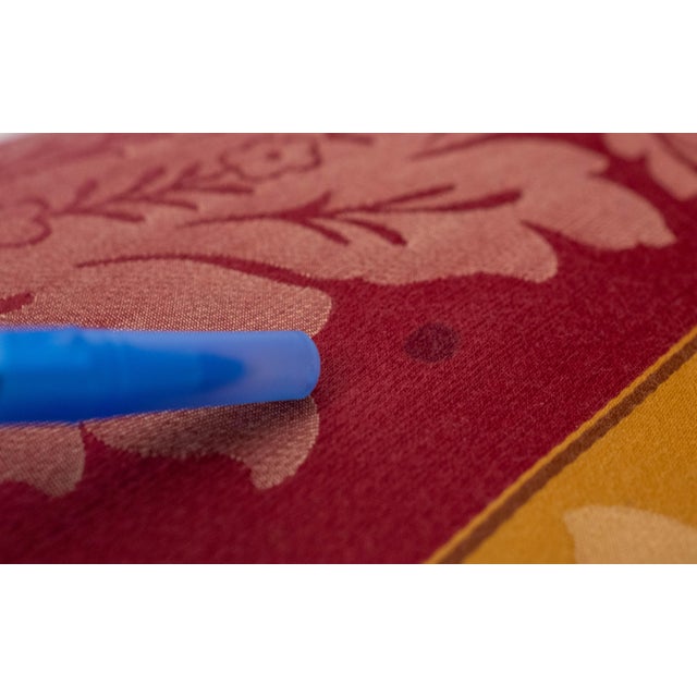 Pair of Southwood Mahogany Ball & Claw Damask Armchairs For Sale - Image 12 of 18