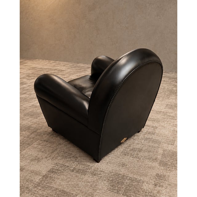 Black Vanity Fair Lounge Chair from Poltrona Frau, 2002 For Sale - Image 8 of 10