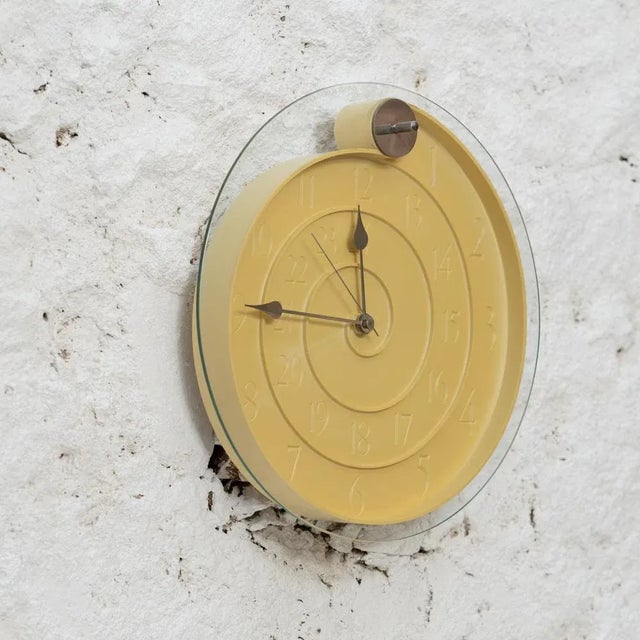 Nautilus Wall Clock attributed to Oscar Tusquets, 1996 For Sale - Image 3 of 12