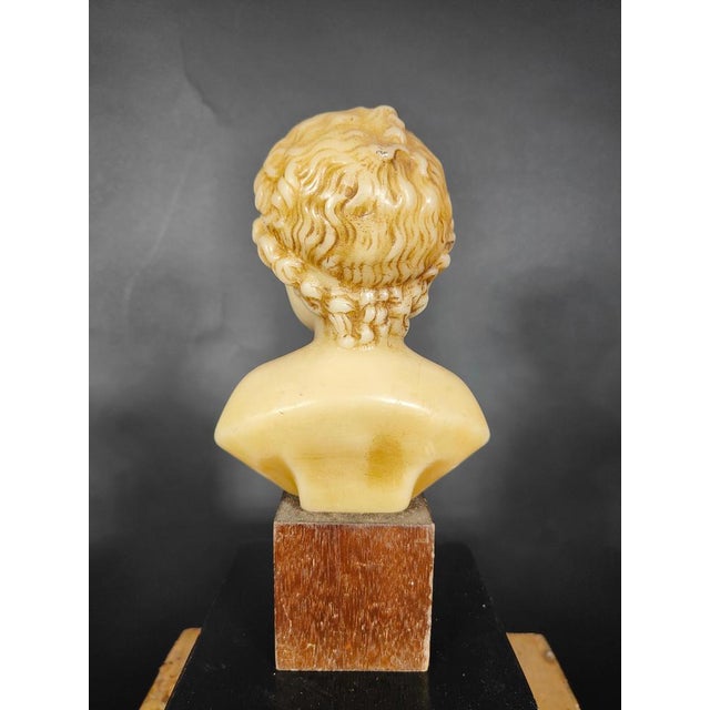 Wax Bust of Child, 1880 For Sale - Image 8 of 14