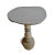 Contemporary Organic Modern Vintage Stacked River Rock Bistro Table For Sale - Image 3 of 6